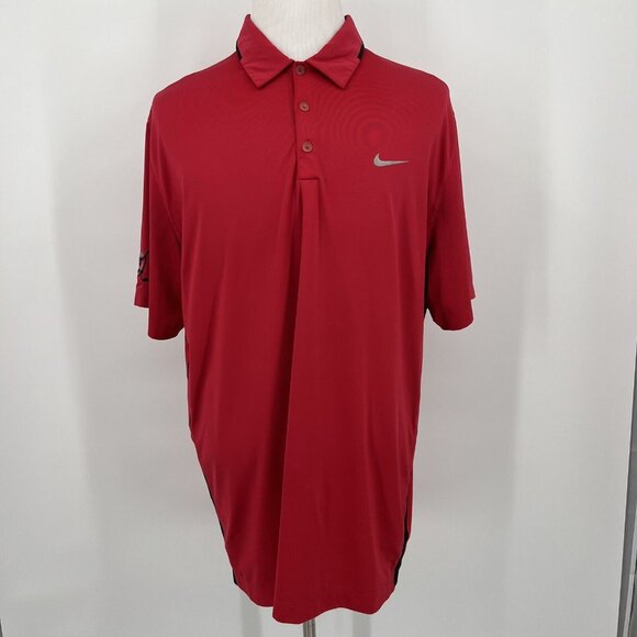 Nike Golf Tour Performance Red Polo Shirt XL Extra Large - Picture 2 of 8